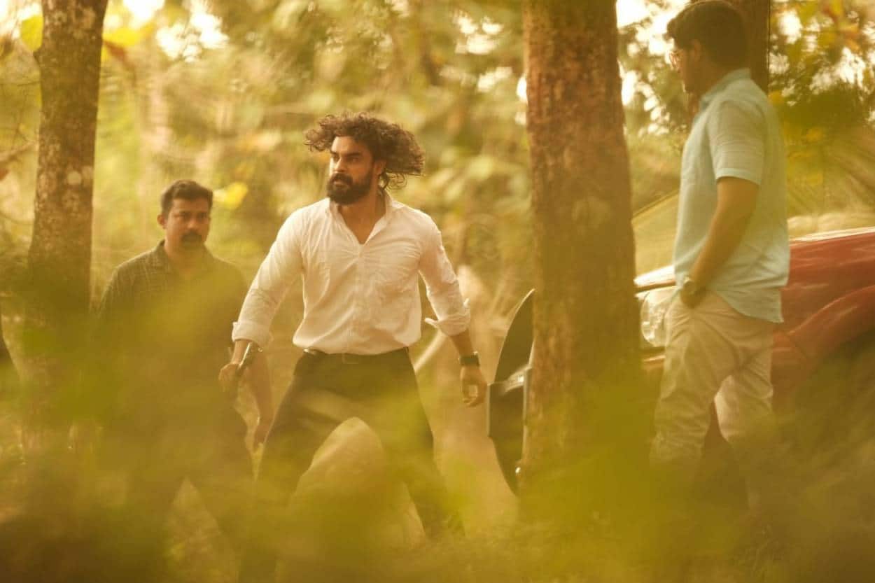 Thomas and Sudev Nair (right) in a film still.