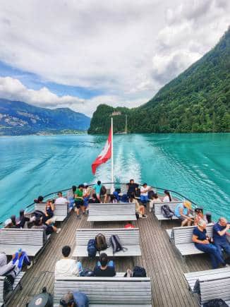 A boat cruise near Interlaken. (Photo: Satarupa Paul)