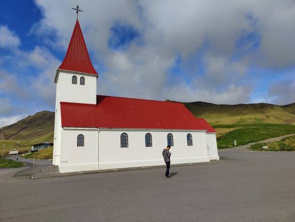 Churches in Vik, in southern Iceland. (Photo: Kalpana Sunder)