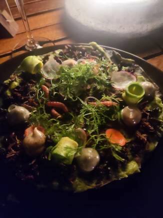 Insect Tostada. (Photo: Sandip Roy)