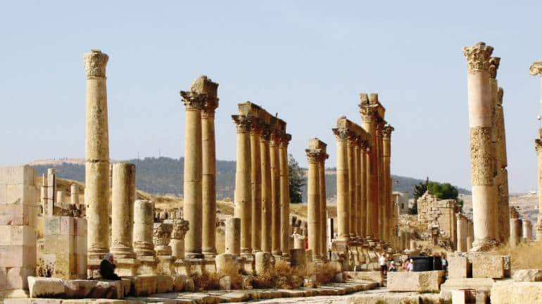 Roman ruins in Jerash. (Photo: Kalpana Sunder)
