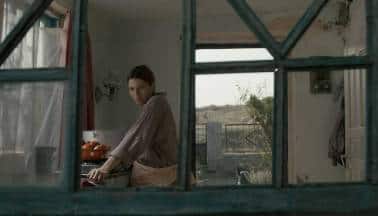 Orkana Cherkashyna in the Ukrainian film 'Klondike' (2022).