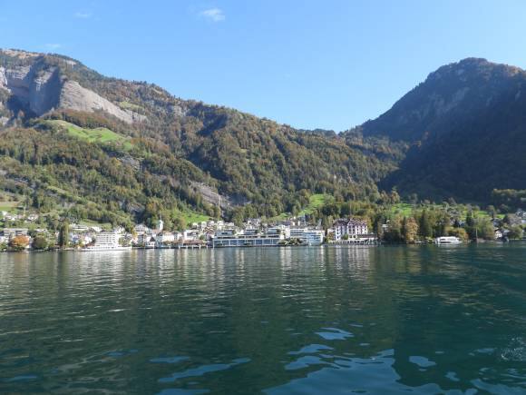 Lake Lucerne framed by mountains. (Photo: Bindu Gopal Rao)