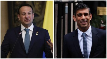 Leo Varadkar and Rishi Sunak.