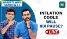 Stock Market LIVE: Inflation slumps in November but will RBI relent? | Markets with Santo & CJ