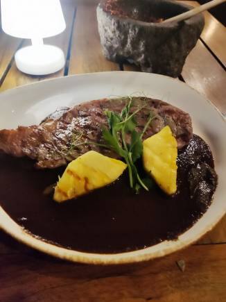 Mole Negro, the labour-intensive sauce. (Photo: Sandip Roy)