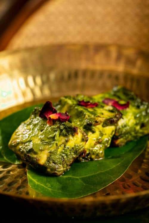 Paan paneer tikka.