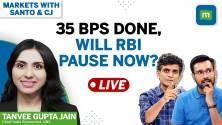 Stock Market Live: When Will RBI Rate Hikes End? | Markets With Santo & CJ