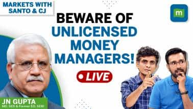 Stock Market Live: Can SEBI End The Menace Of Illicit Money Managers? | Markets With Santo & CJ