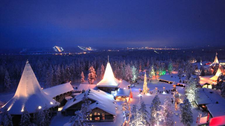 Santa's official hometown in Finland's Lapland. (Image: Visit Rovaniemi)