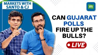 Stock Market LIVE: Will Gujarat elections add momentum for equity bulls? | Markets with Santo & CJ