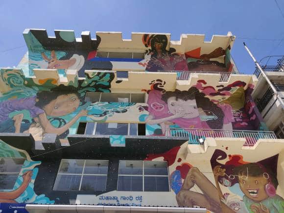 Street art in Bengaluru. (Photo: Bindu Gopal Rao)