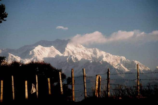 The Kanchendzonga plume. (Photo: Shamik Bag)