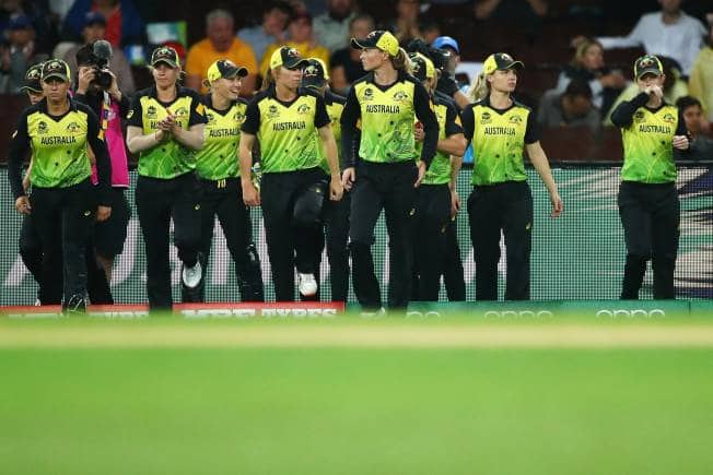 Australia Women 2020 World Cup team. (Image source: Twitter/@EllysePerry)