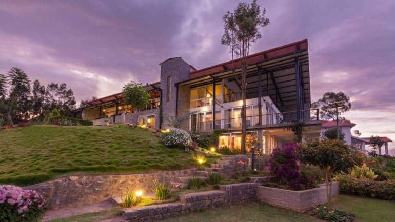 Stepped house designed by Studio Lotus in Coonoor. Photo by Ravi Asrani.