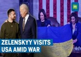 “We are alive &amp; kicking” Zelenskyy meets Biden | Ukraine president addresses US congress