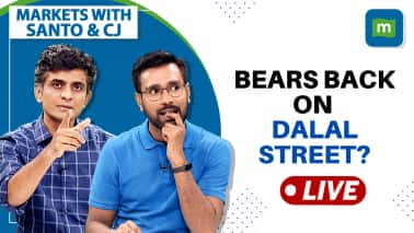 Stock Market Live: Nifty slumps - Are bears back on Dalal Street? | Markets with Santo & CJ