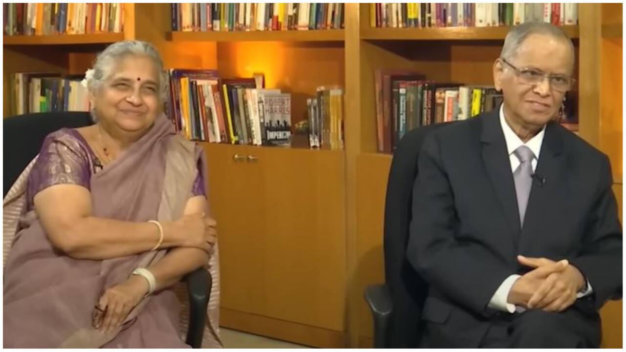 Narayana Murthy and Sudha Murty on their ‘couple goals’: ‘We advise, don’t interfere’