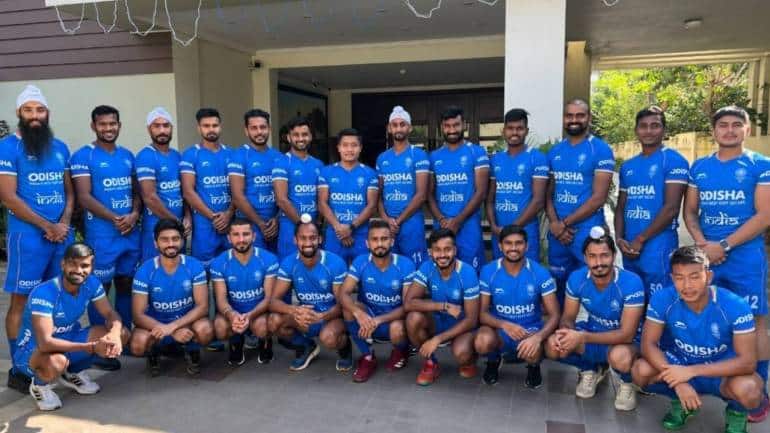 Indian men's hockey squad. (Photo: Twitter)