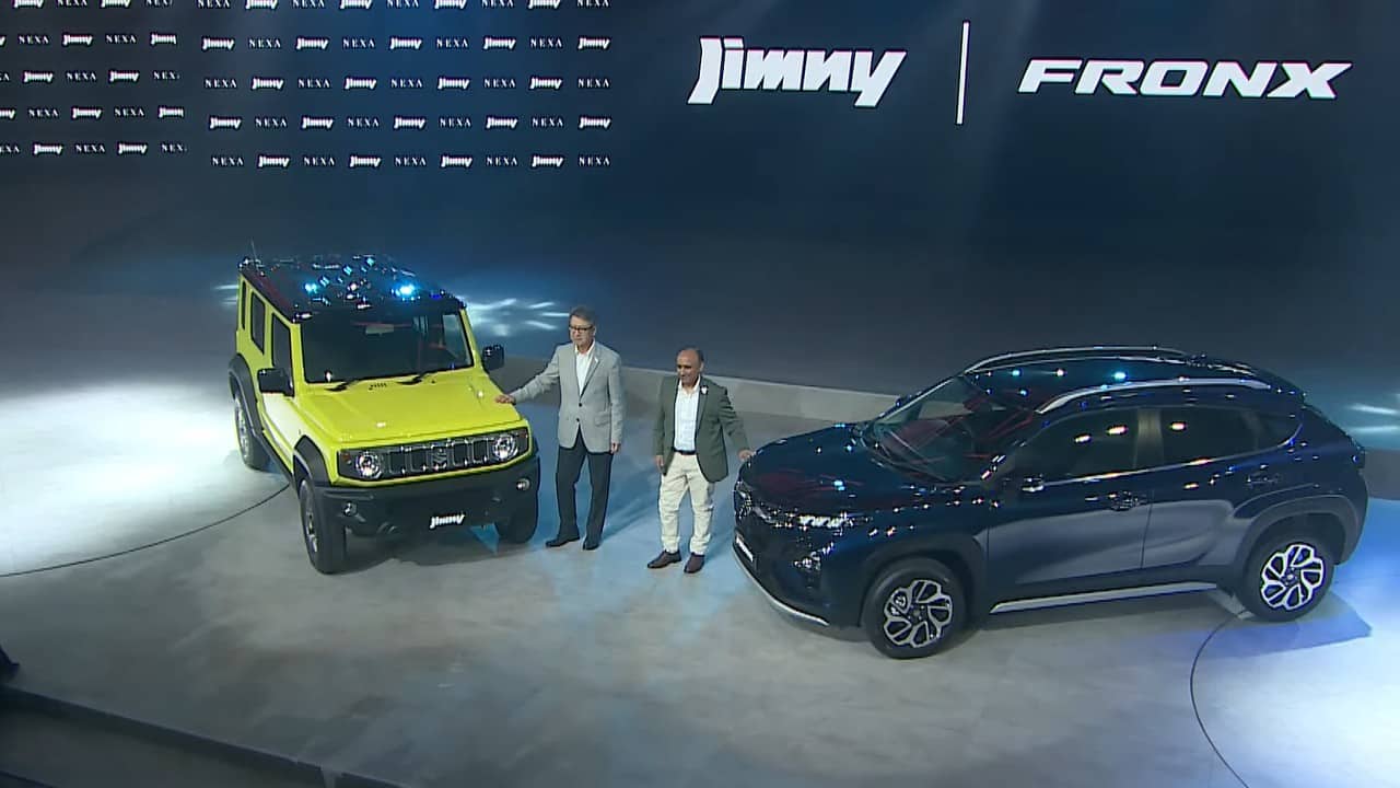Auto Expo 2023: Maruti Suzuki Jimny five-door showcased - CarWale