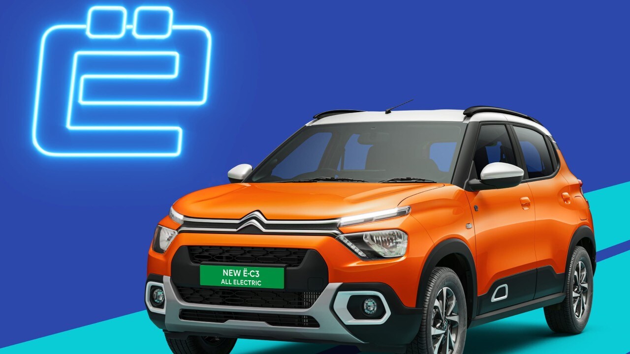 Citroen unveiled the new electric eC3 with 320 km range in India