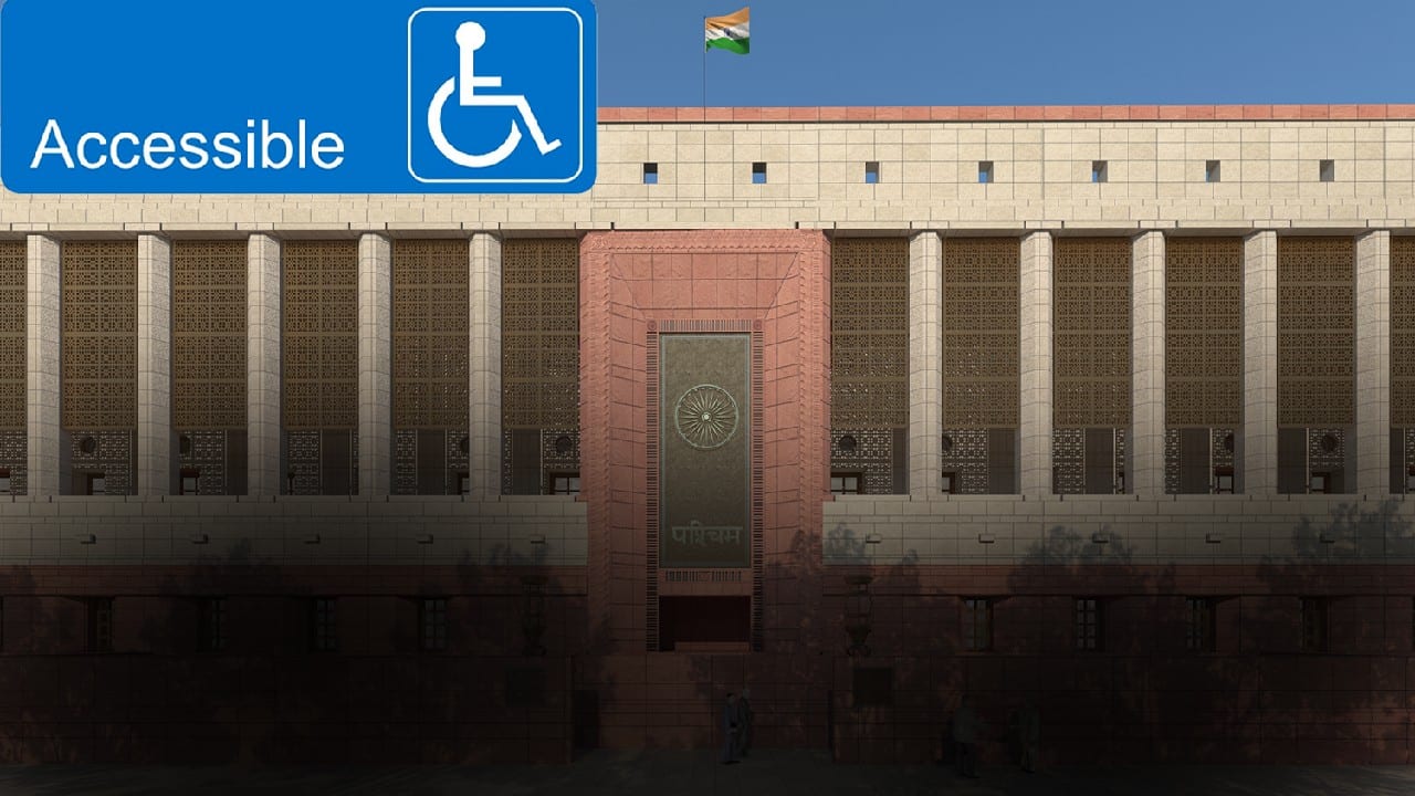 Divyang Friendly | The new parliament building will be accessible for people with disabilities. (Image: Central Vista) Divyang Friendly | The new parliament building will be accessible for people with disabilities. (Image: Central Vista)