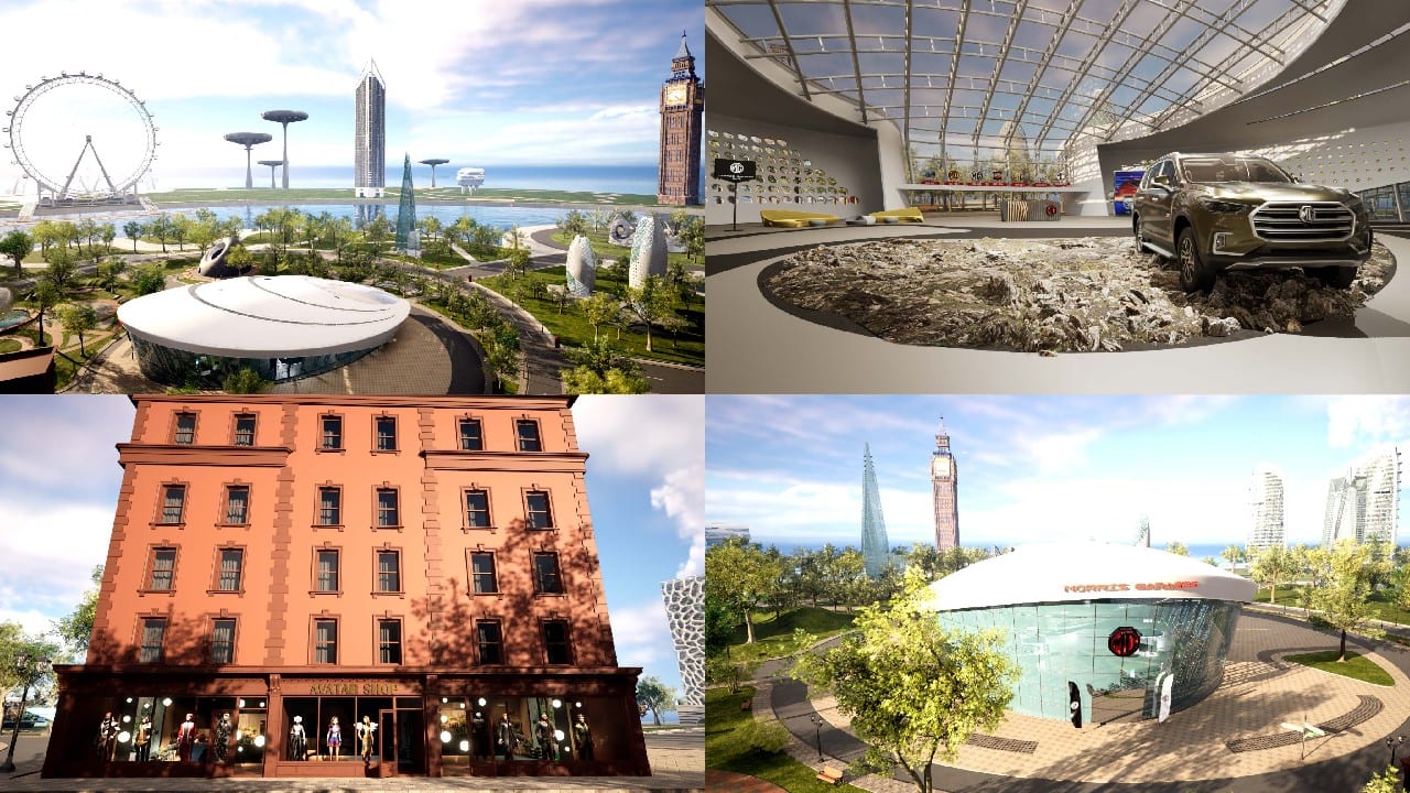 The 3D and photorealistic technology is enabled in partnership with Metadome.ai for real effects. This 3D, virtual reality-based immersive goes live on January 11, the opening day of the Auto Expo. (Image: MG Motor)