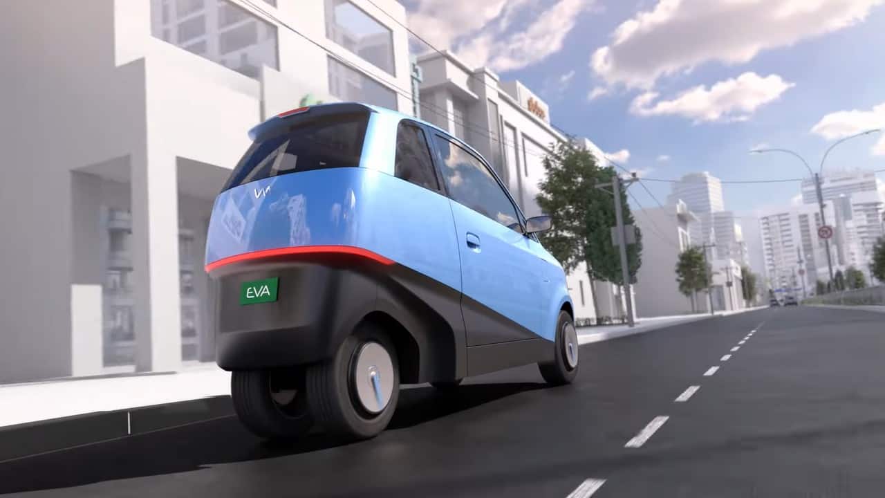 Auto Expo 2023: Vayve Mobility unveils India's first solar car 'Eva'
