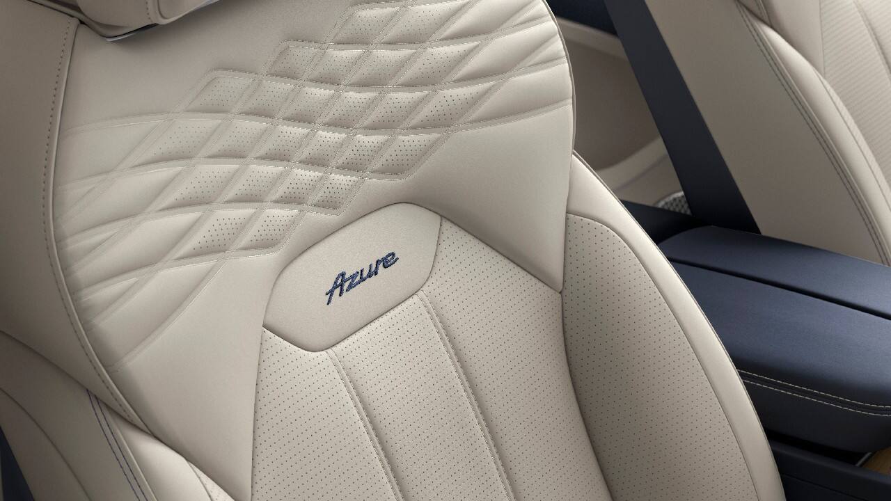 Bentley has fitted the Bentayga EWB with airline seats that can be adjusted in 22 ways, controlled using a compact touch screen remote device. (Image: Bentley Motors)