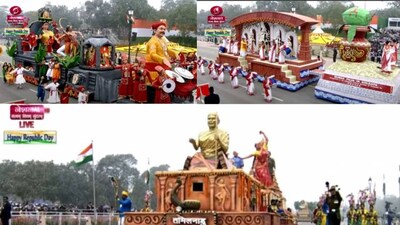 Republic Day 2023: Tableaux depicting nation's cultural heritage showcased at Kartavya Path
