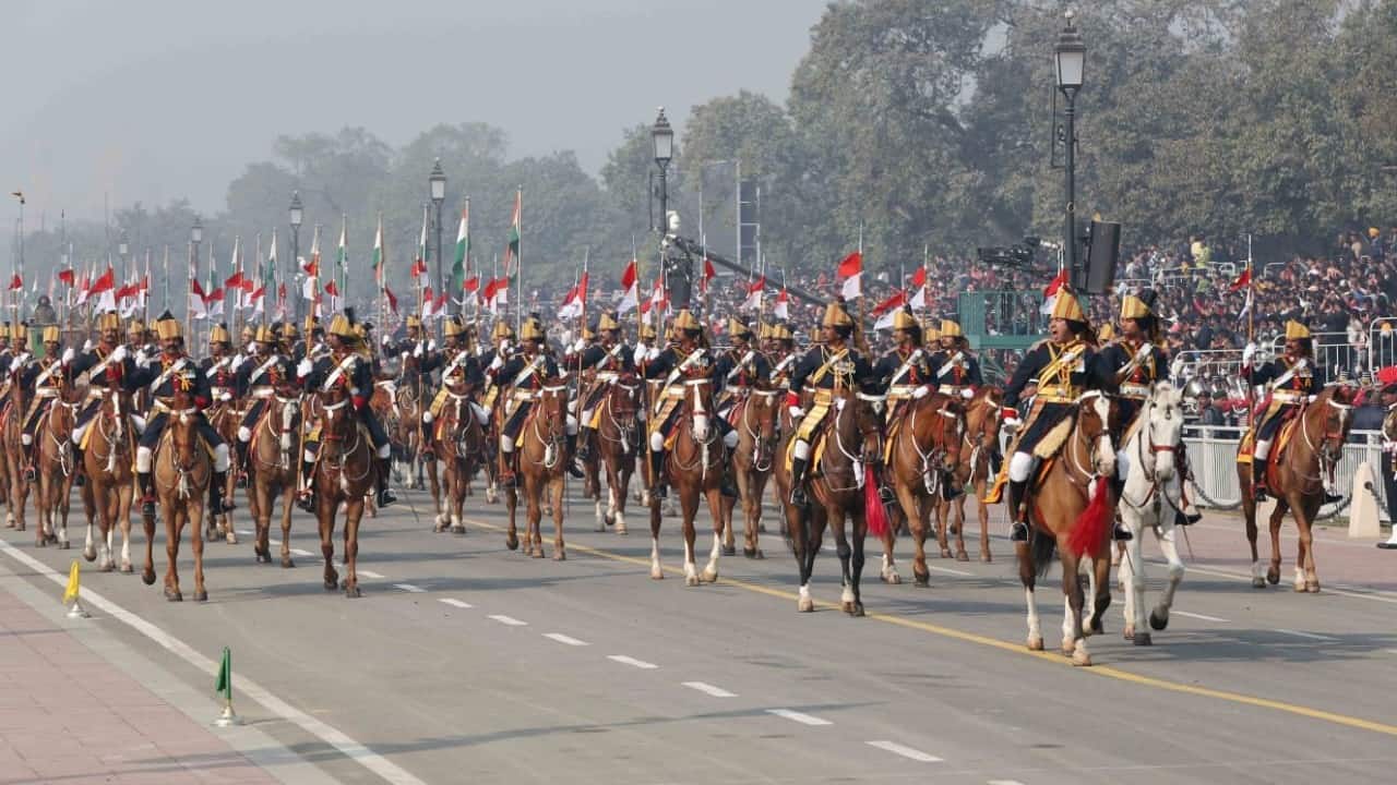 Meanwhile, in view of the full dress rehearsals which will start from Vijay Chowk at 10:30 and will later move towards the Red Fort, the Delhi Traffic Police on January 23 issued a traffic advisory stating elaborated traffic arrangements and restrictions for the smooth conduct of the parade. (Image: Twitter @airnewsalerts)