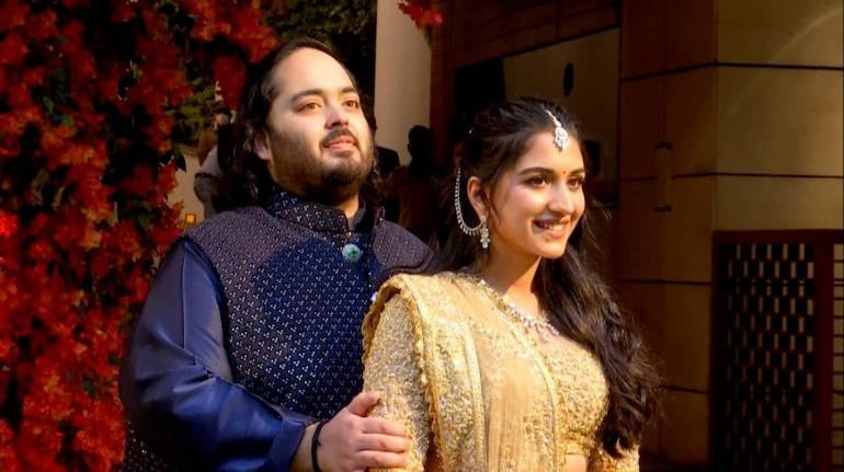 radhika merchant anant ambani pre-wedding festivities