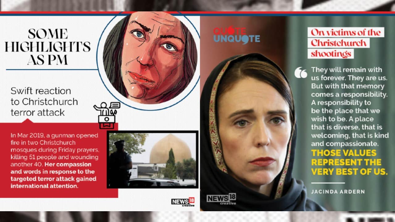 Ardern won widespread praise for her response to the March 2019 Christchurch attacks, when a white supremacist gunman targeted two mosques during Friday prayers, killing 51 and seriously injuring another 40.
