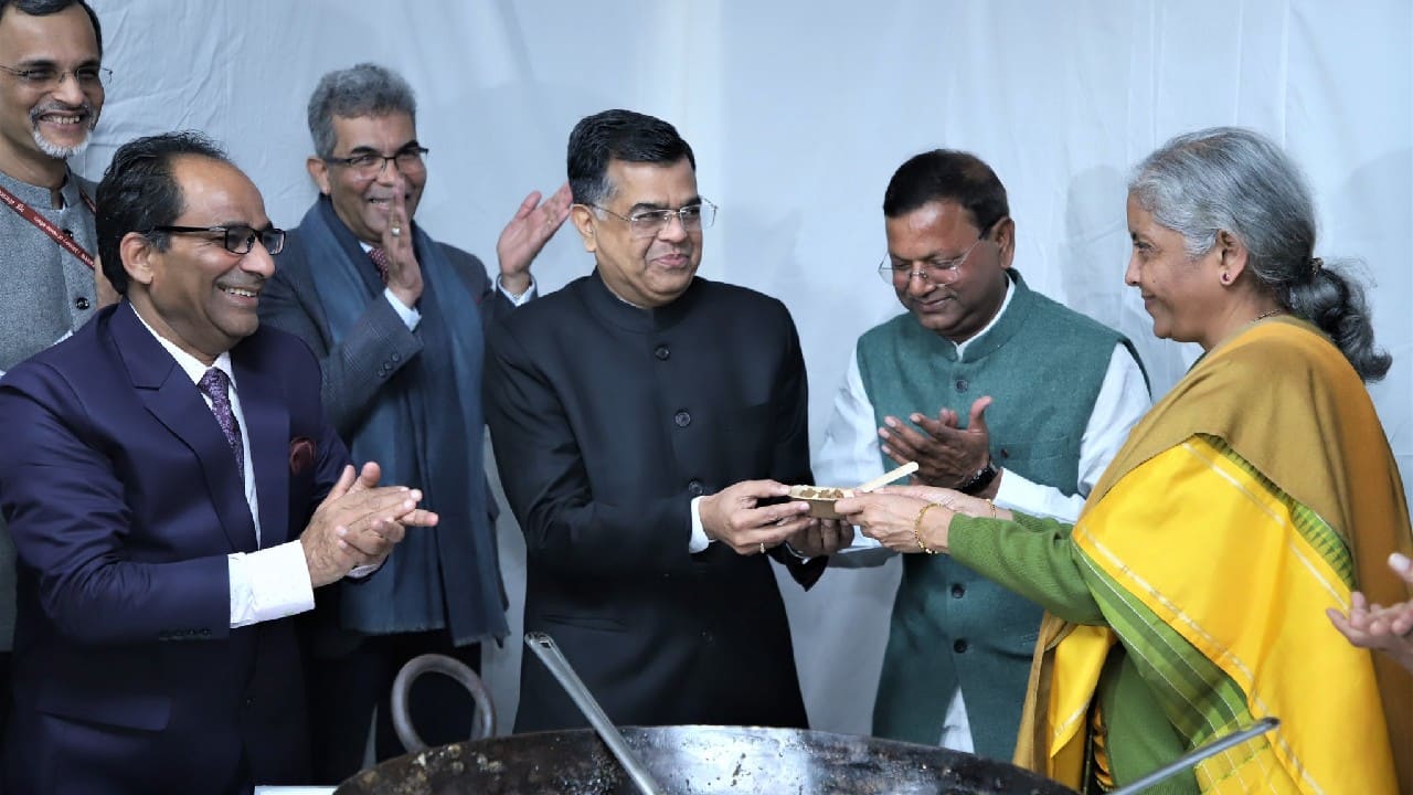 Budget 2023 In Pics Customary halwa Ceremony Held On Jan 26 Marks