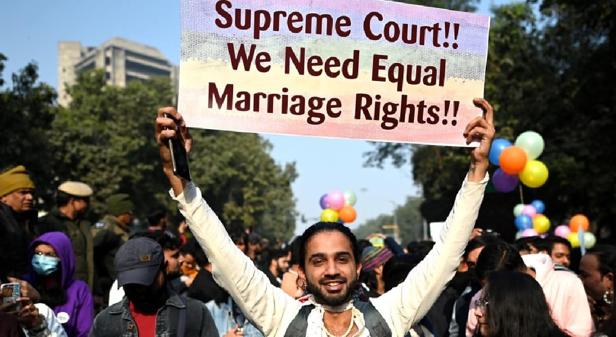 Supreme Court reserves pleas seeking legal sanction of same-sex marriage for judgment