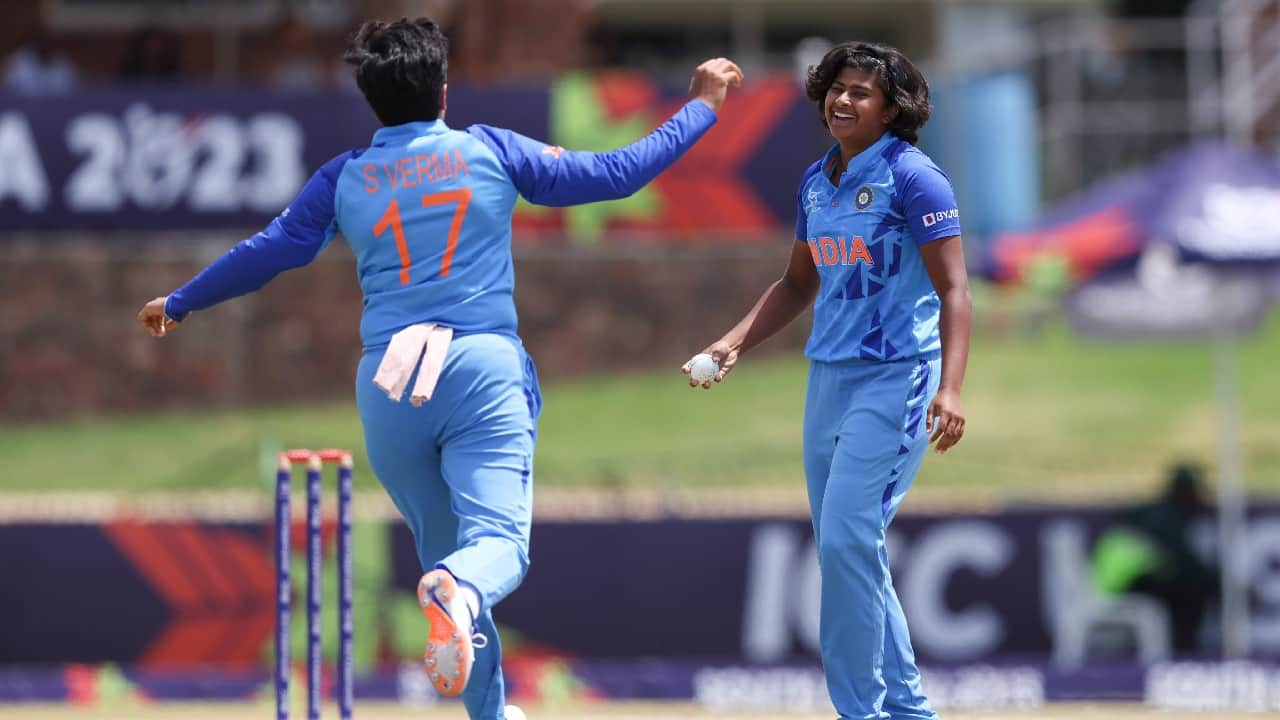 Indian Womens Cricket Team Chases Down England To Win U 19 T20 World