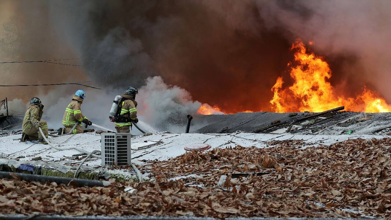 Lee Woon-cheol, one of the community leaders at the village, said residents were able to swiftly share the news about the fire through their emergency contacts and that firefighters were going door-to-door searching for people and helping them evacuate. “This is where a lot of accidents happen because of electrical short circuits,” Lee told the YTN news channel. "