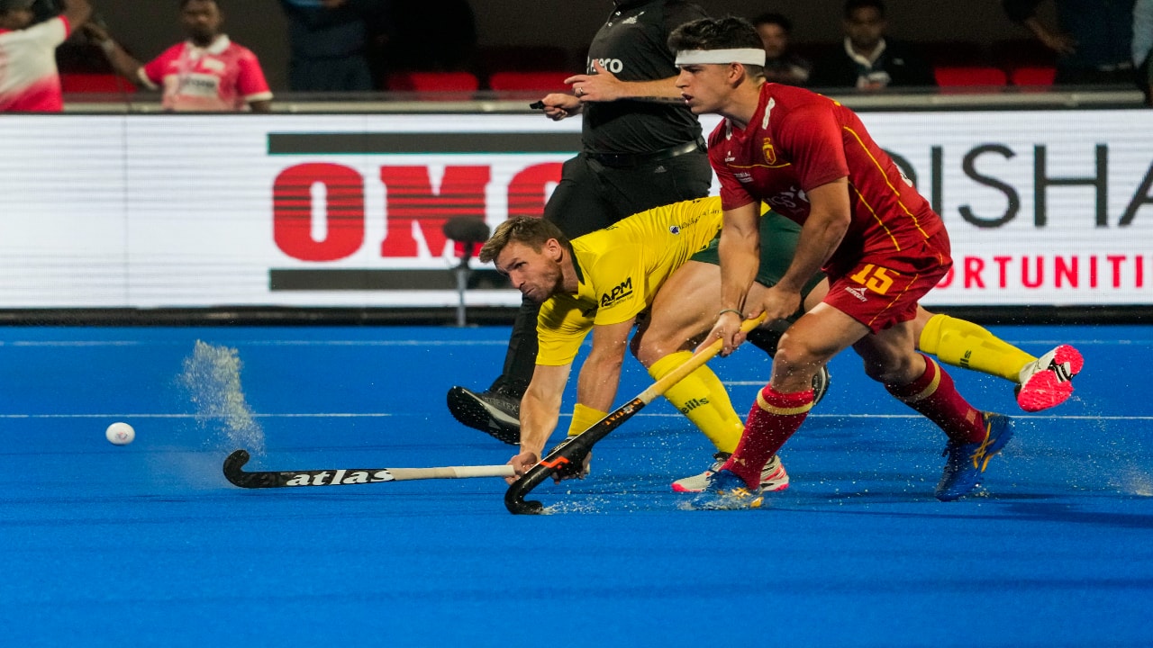 Hockey World Cup Australia enter semifinals for 12th time on trot, beat Spain 4-3 in tight match