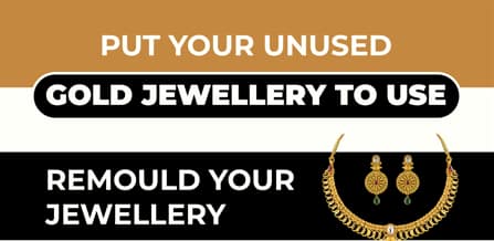 Put your unused gold jewellery to use