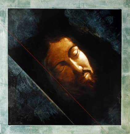 'Christ' by Yusuf Arakkal. (Image: Galerie Sara Arakkal, BIC)