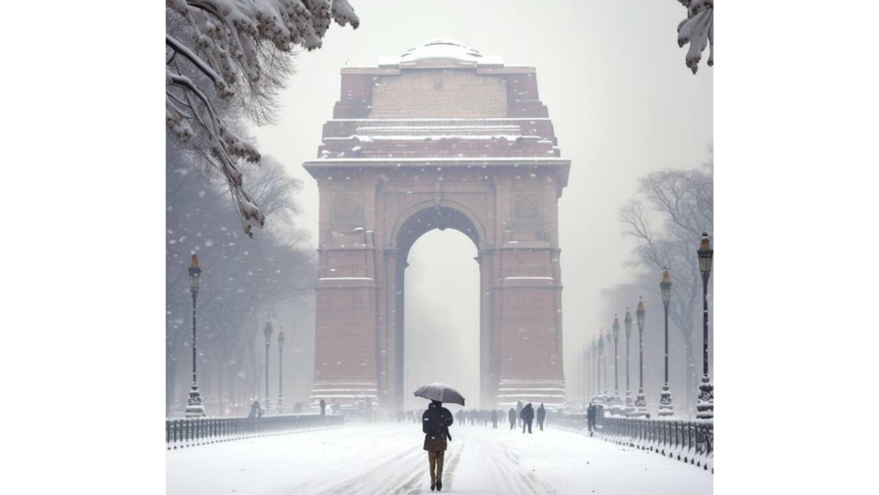 Snowclad Delhi, Kolkata? AI creates stunning visuals