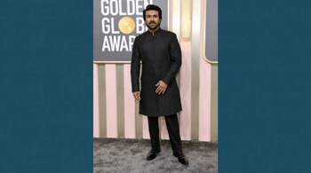 Ram Charan attends the 80th Golden Globe Awards