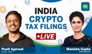 Crypto Markets: Understanding Crypto Tax Filings In India | Cryptocurrency | LIVE