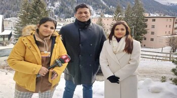 Byju's co-founders Byju Raveendran and Divya Gokulnath