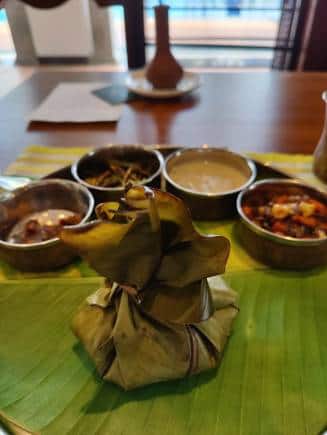 The food is healthy, sans salt and sugar, curated according to your health requirements at Amal Tamara. (Photo: Kalpana Sunder)