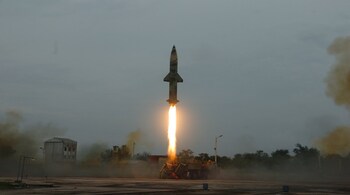 prithvi ii and agni i missiles