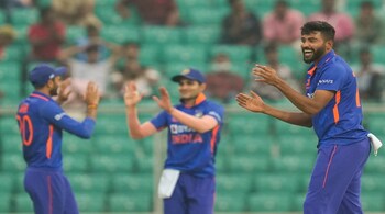 Mohammed Siraj becomes world number one bowler in ODIs (PTI Photo/R Senthil Kumar)
