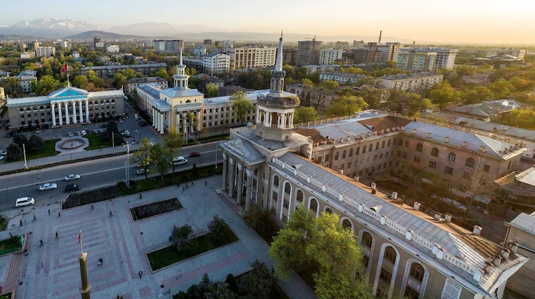University of Kyrgyzstan in Bishkek. (Photo: Mike Dudin via Unsplash)