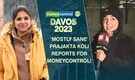 Davos 2023 | Youtuber Prajakta Koli on Moneycontrol: 5 tips for content creators, coffee & more! Davos 2023 | Youtuber Prajakta Koli on Moneycontrol: 5 tips for content creators, coffee & more!
