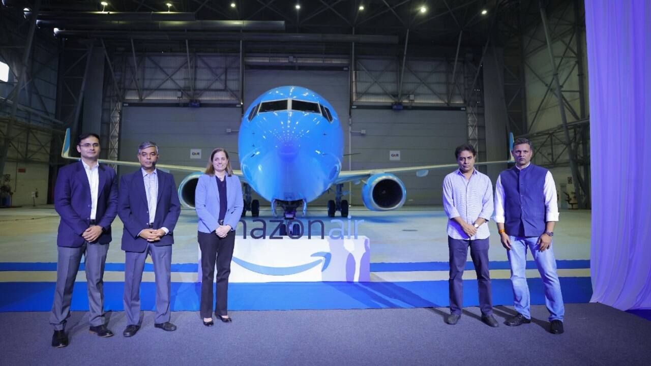 Amazon launches air cargo service in India, leases 2 aircraft from Quikjet Amazon launches air cargo service in India, leases 2 aircraft from Quikjet